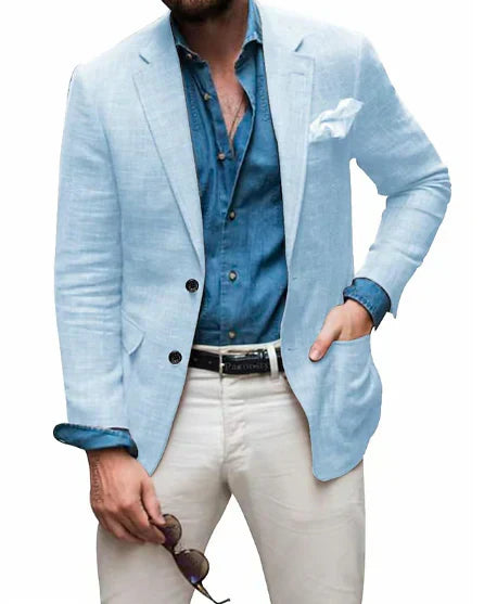 Blazer Formel À Simple Boutonnage Pour Homme | Fermeture À Boutons