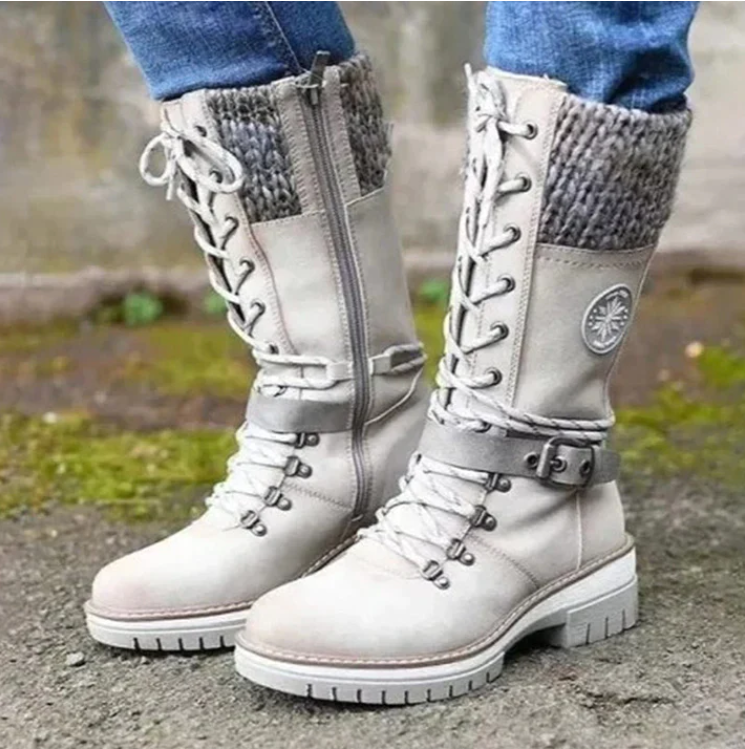 Bottes D’hiver À Lacets Pour Femmes | Stylées