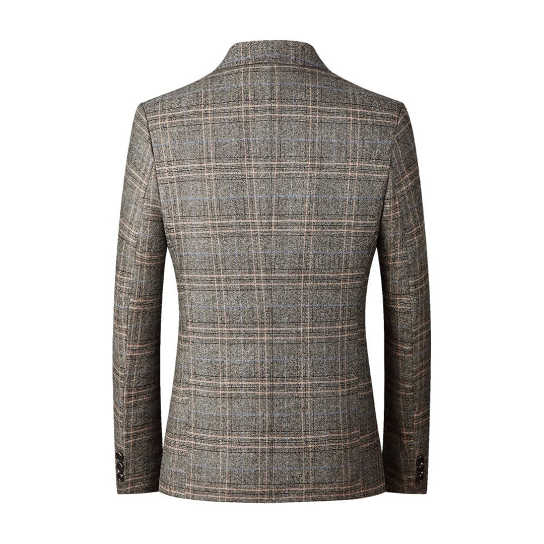Blazer Formel Homme | Motif À Carreaux