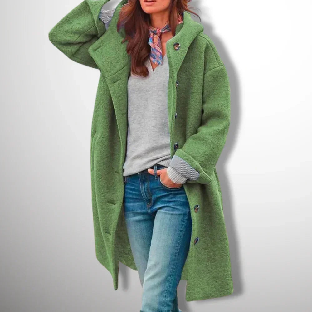 Manteau Long Classique À Boutons Pour Femme | Automne