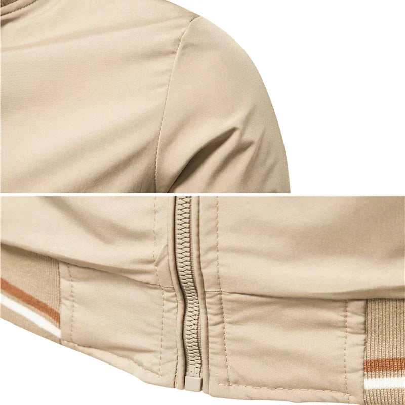 Veste coupe-vent légère d'hiver pour homme | Manches Longues