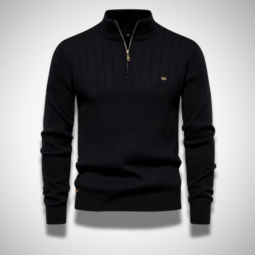 Pull À Manches Longues Et Col Montant Pour Homme | Hiver