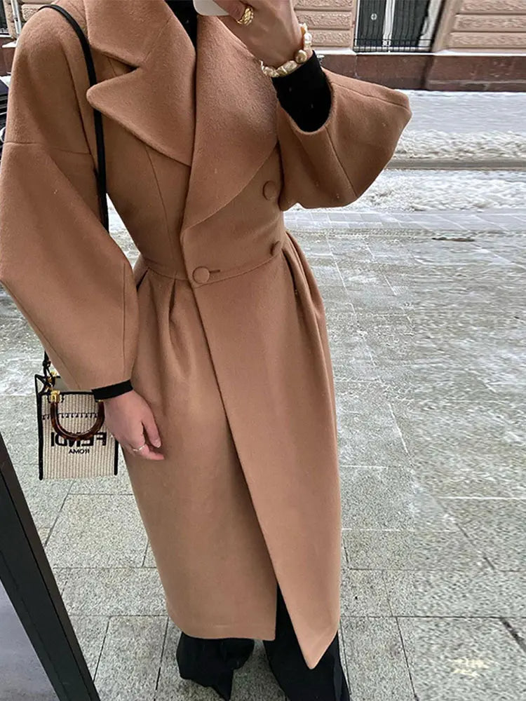 Manteau Moderne À Manches Longues Femme | Hiver
