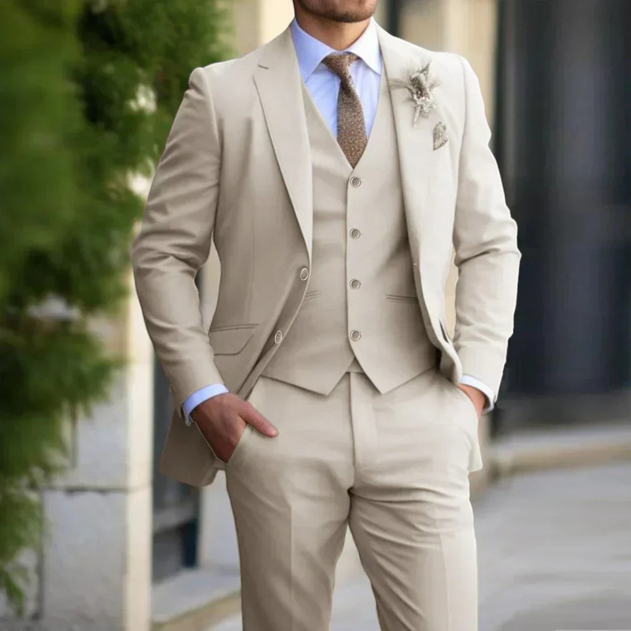 Michael | Costume 3 Pièces Élégant Pour Homme