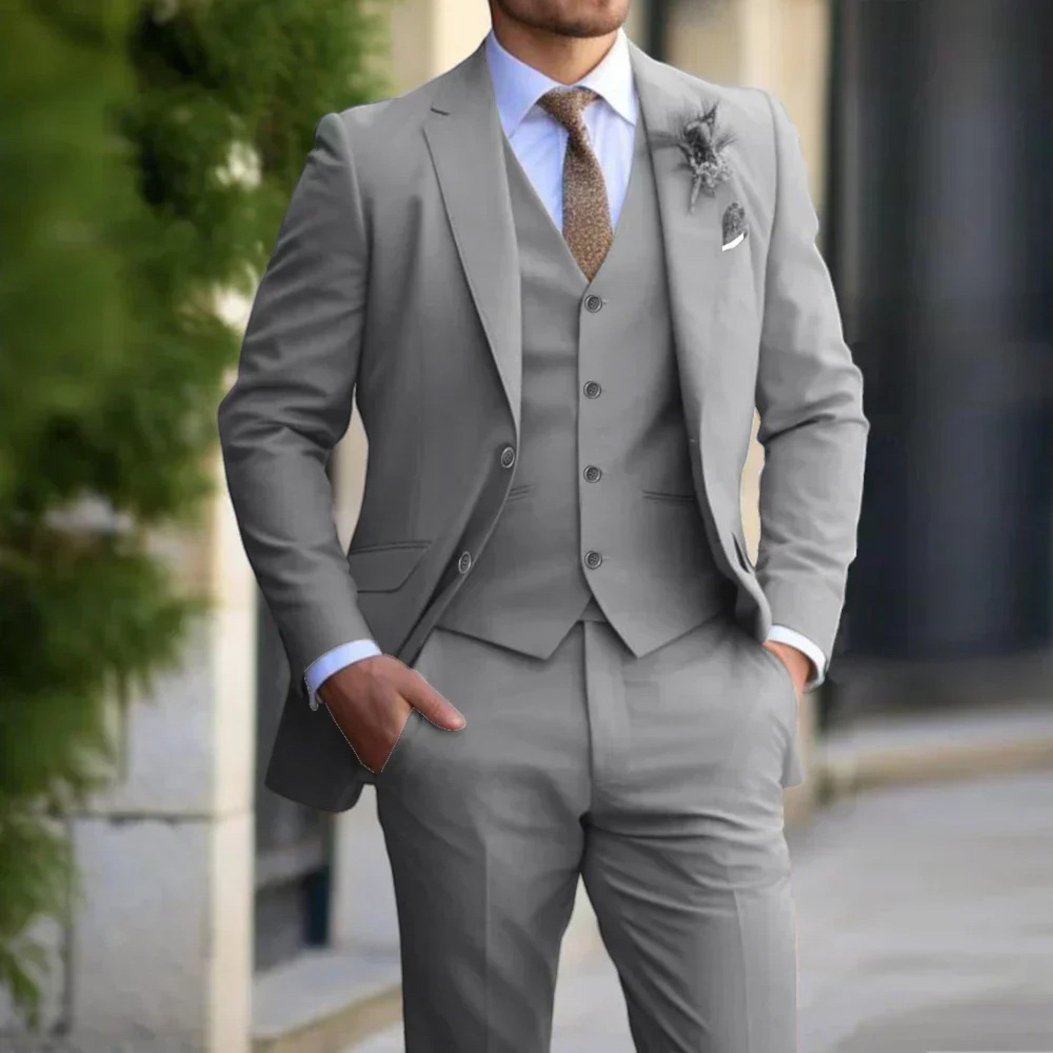 Michael | Costume 3 Pièces Élégant Pour Homme