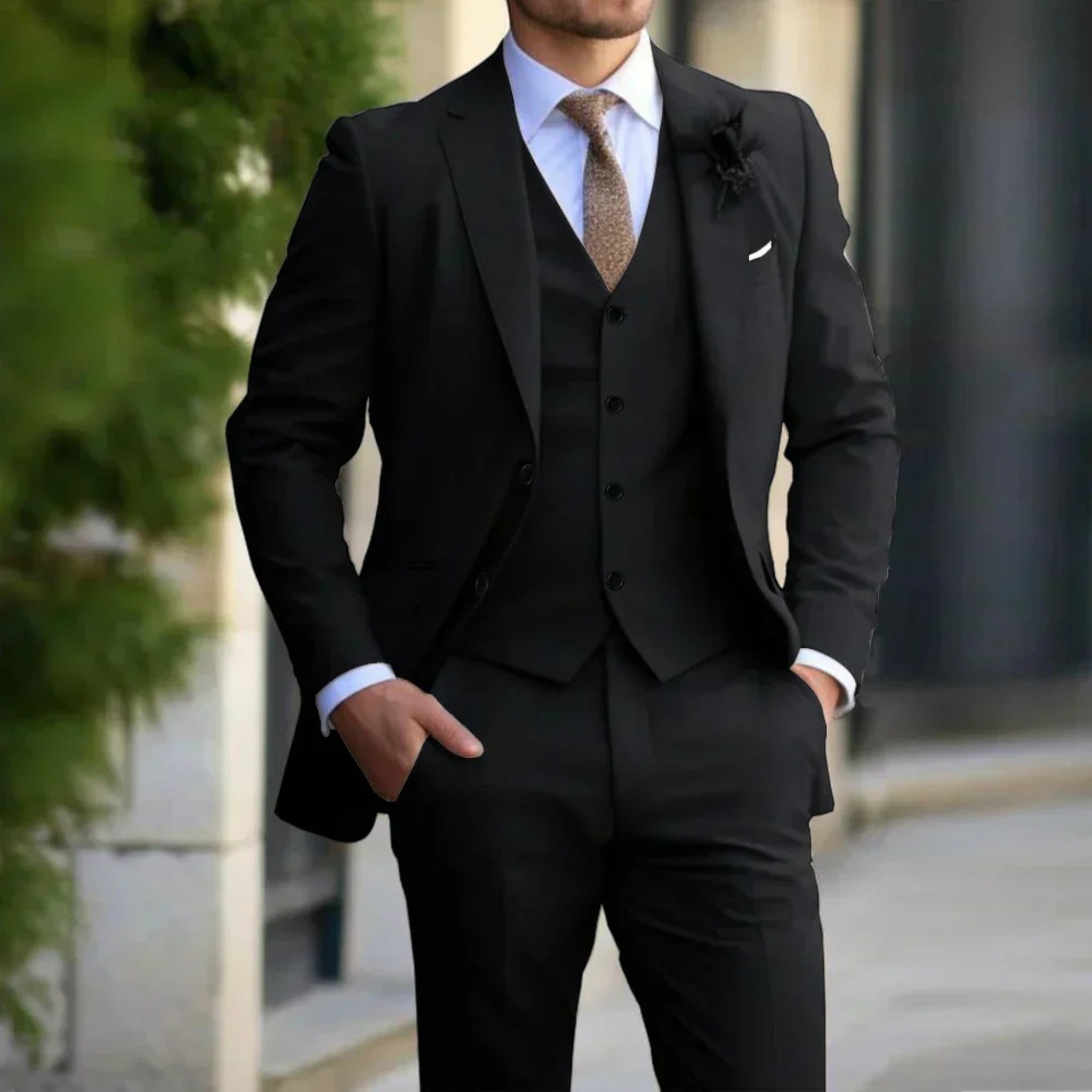 Michael | Costume 3 Pièces Élégant Pour Homme