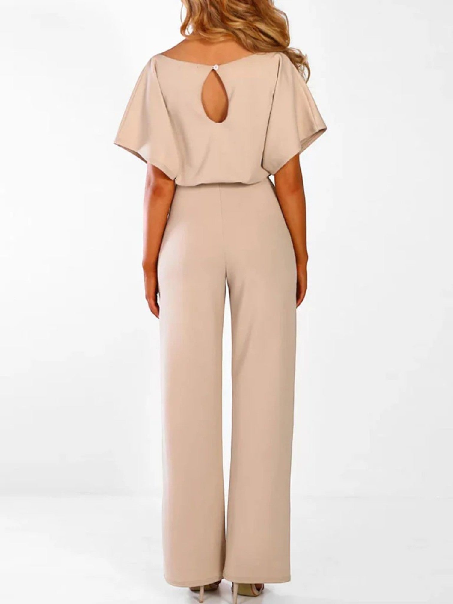 Solène | Combinaison Élégante Avec Ceinture Pour Femme