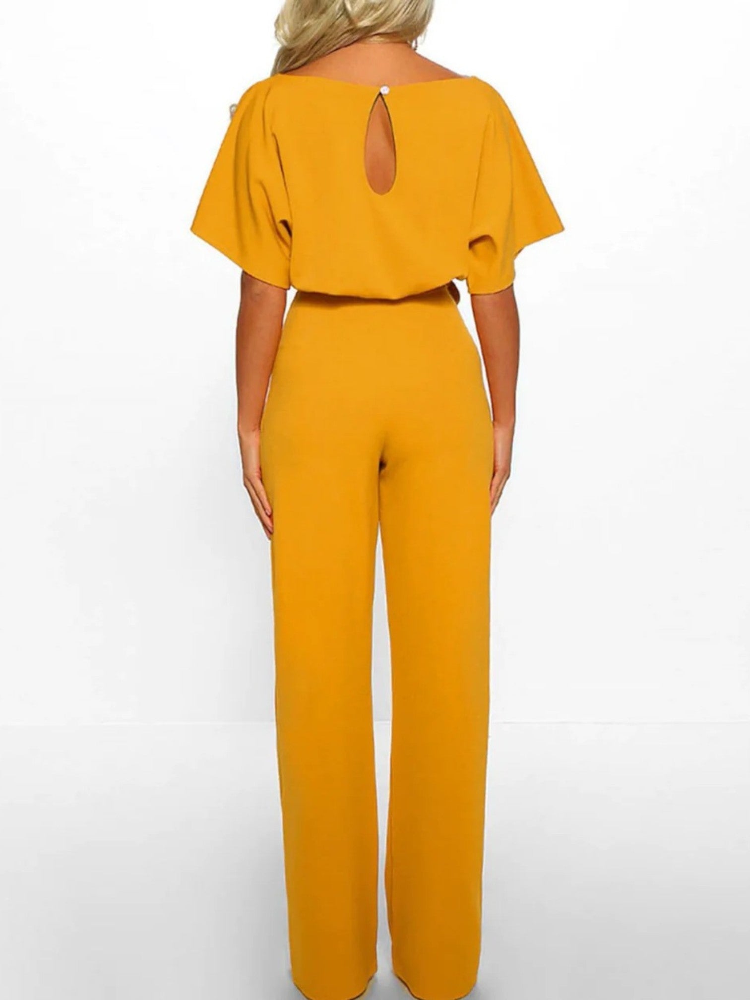 Solène | Combinaison Élégante Avec Ceinture Pour Femme