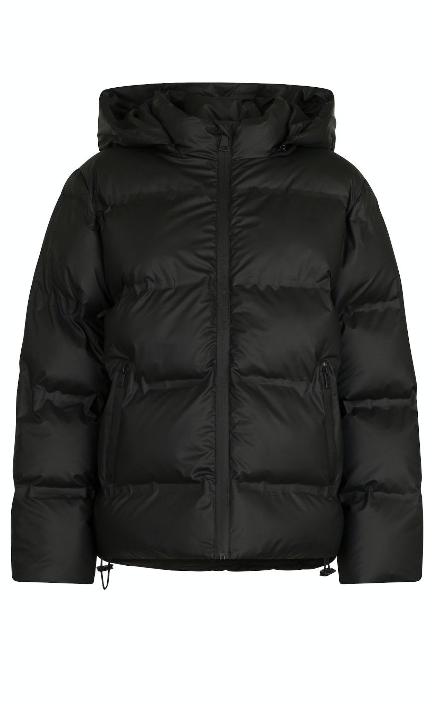 Doudoune D'hiver Noire Moderne Pour Femme | Avec Capuche