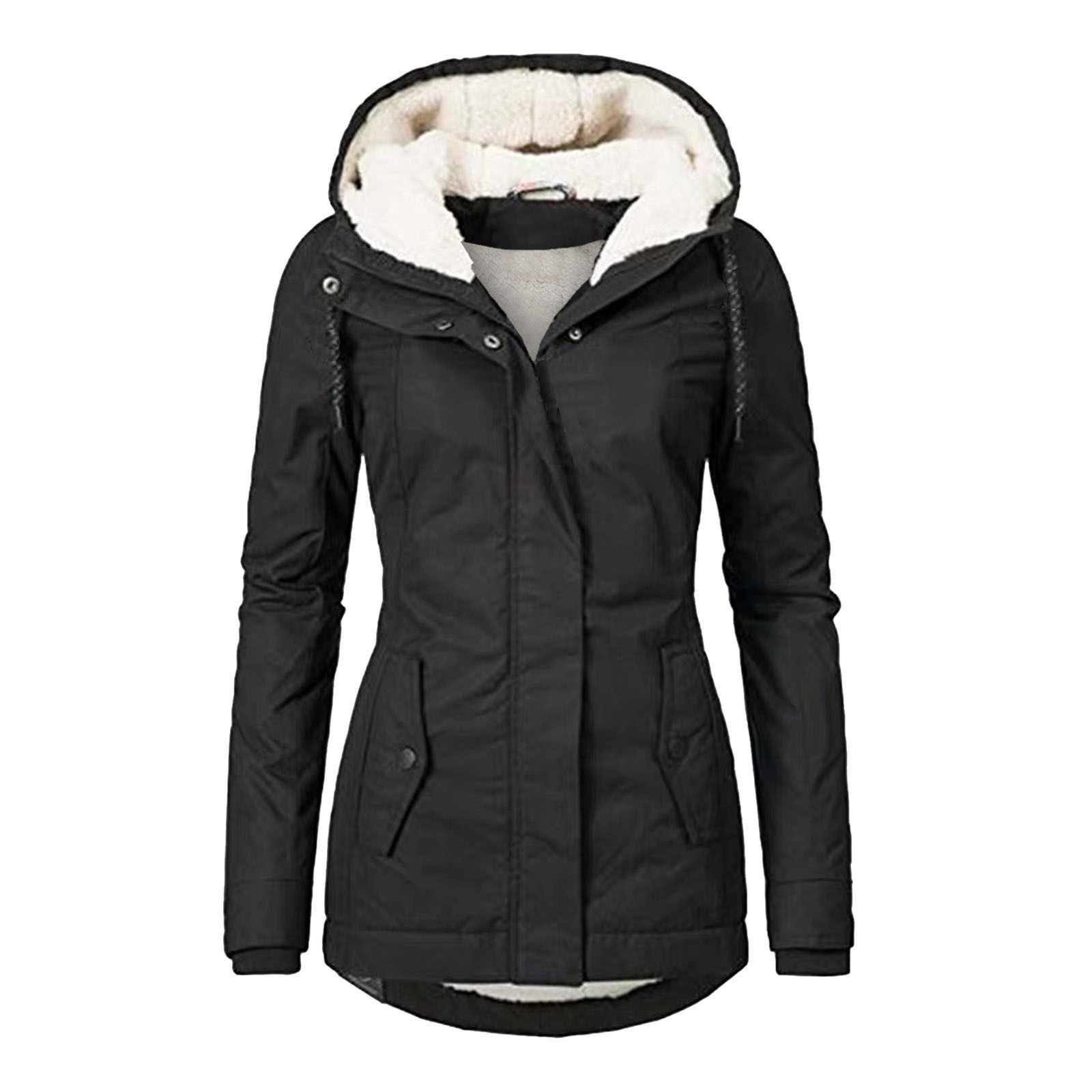 Veste De Pluie Décontractée Pour Femme | Capuche