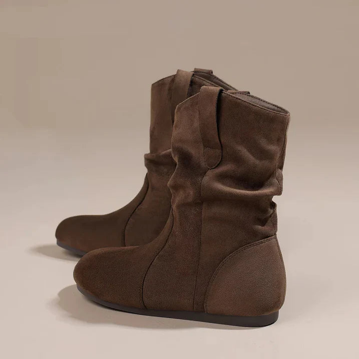 Bottes À Enfiler Pour Femme | Plates