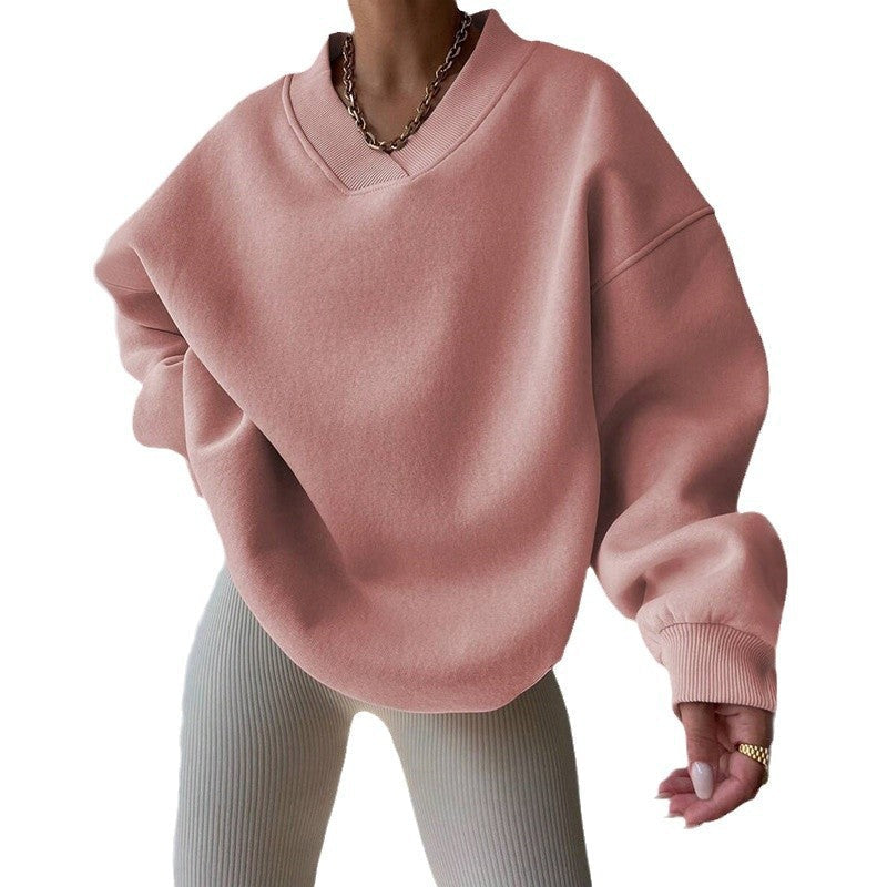 Sweat-shirt Décontracté À Manches Longues Pour Femme | Surdimensionné