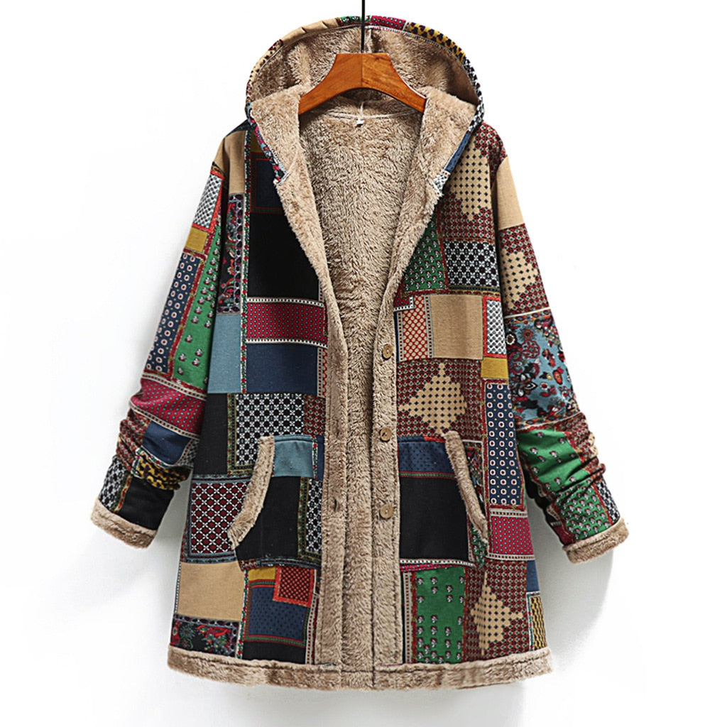 Veste Femme Multicolore Avec Poche | Manches Longues