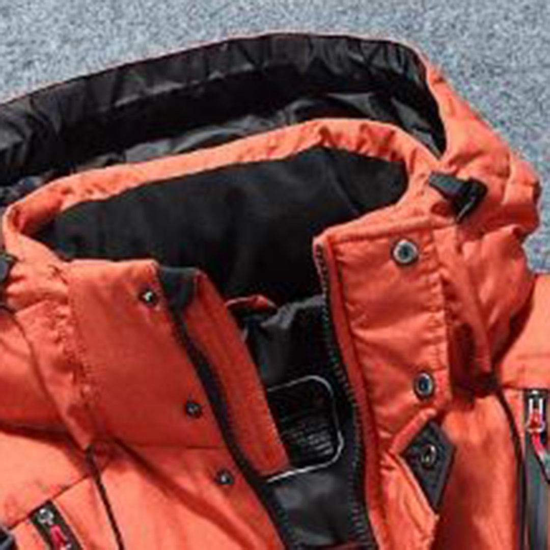Veste D’Hiver Pour Homme Avec Capuche | Fermeture Éclair