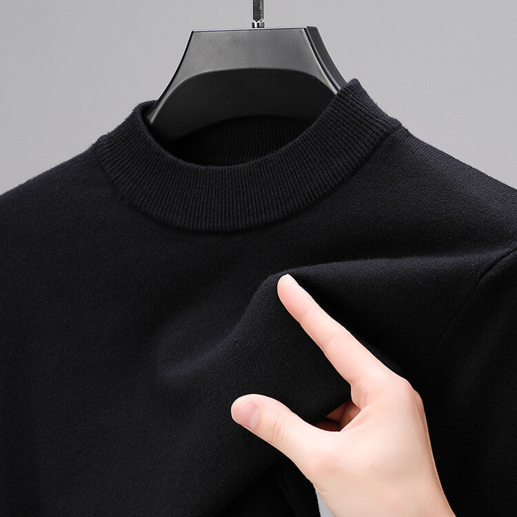 Pull D’Hiver En Cachemire Pour Homme | Col Rond