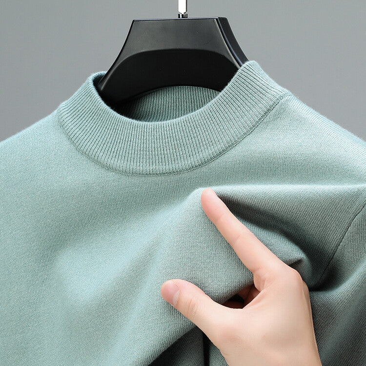 Pull D’Hiver En Cachemire Pour Homme | Col Rond