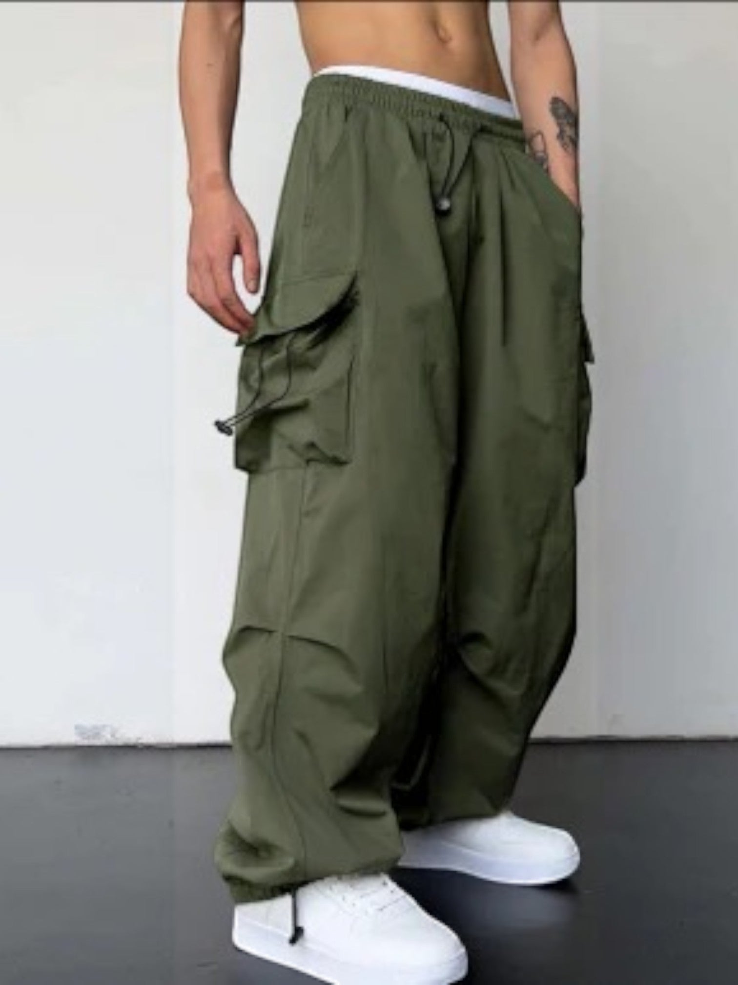 Lazaro | Pantalon Ample Décontracté Pour Homme | Multipoches
