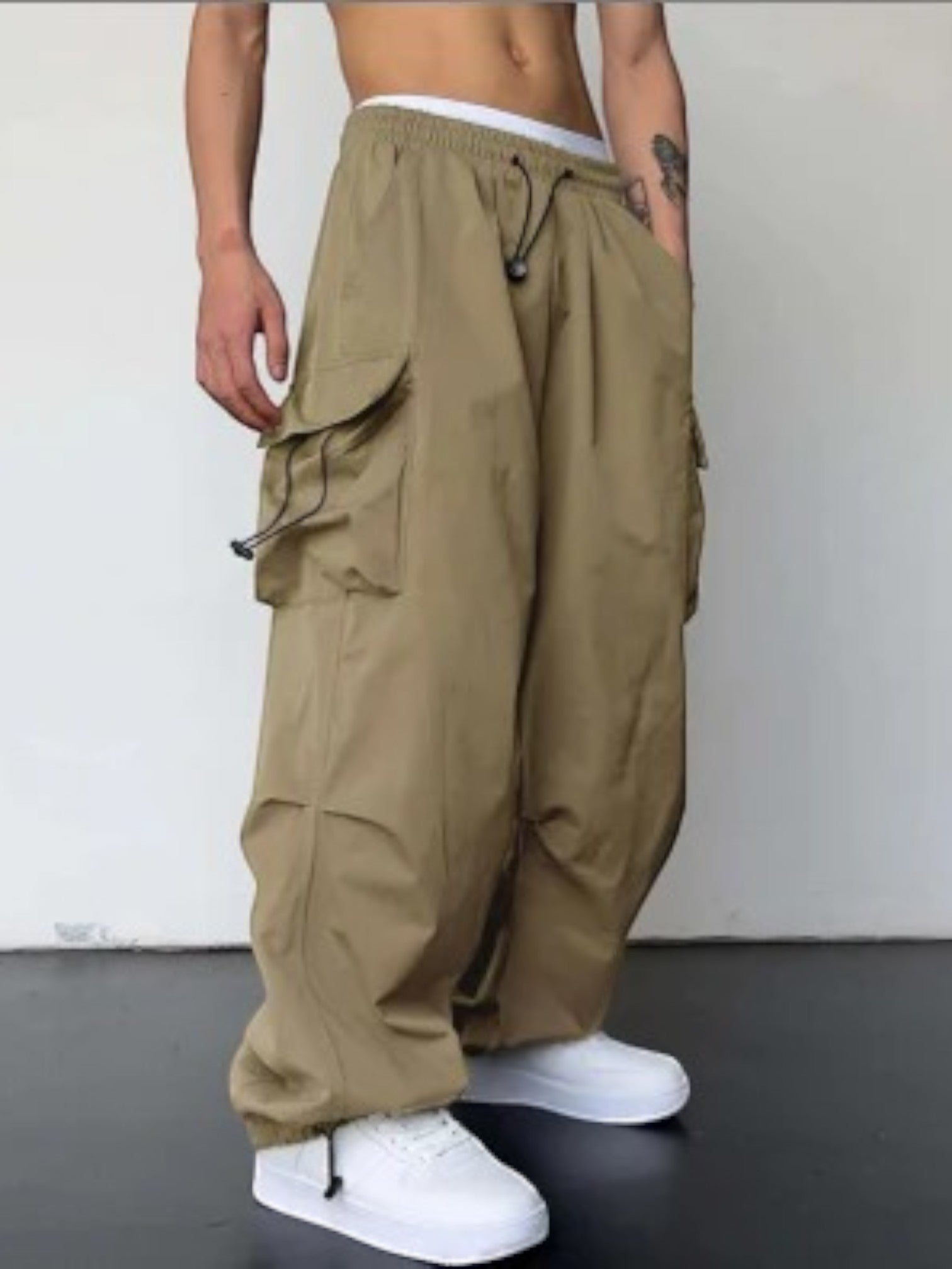 Lazaro | Pantalon Ample Décontracté Pour Homme | Multipoches