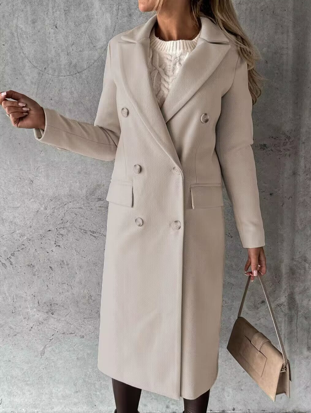 Manteau D’hiver Moderne Femme | Long