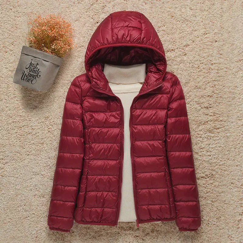 Doudoune D'hiver Stylée À Capuche | Hiver