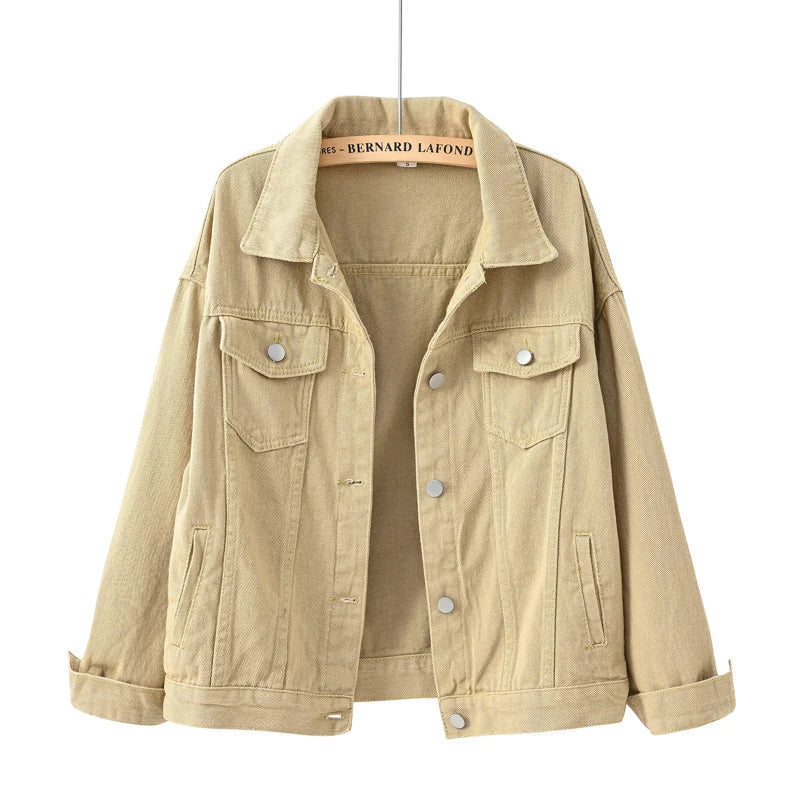 Blazer En Jean Pour Femme À Manches Longues | Avec Poche