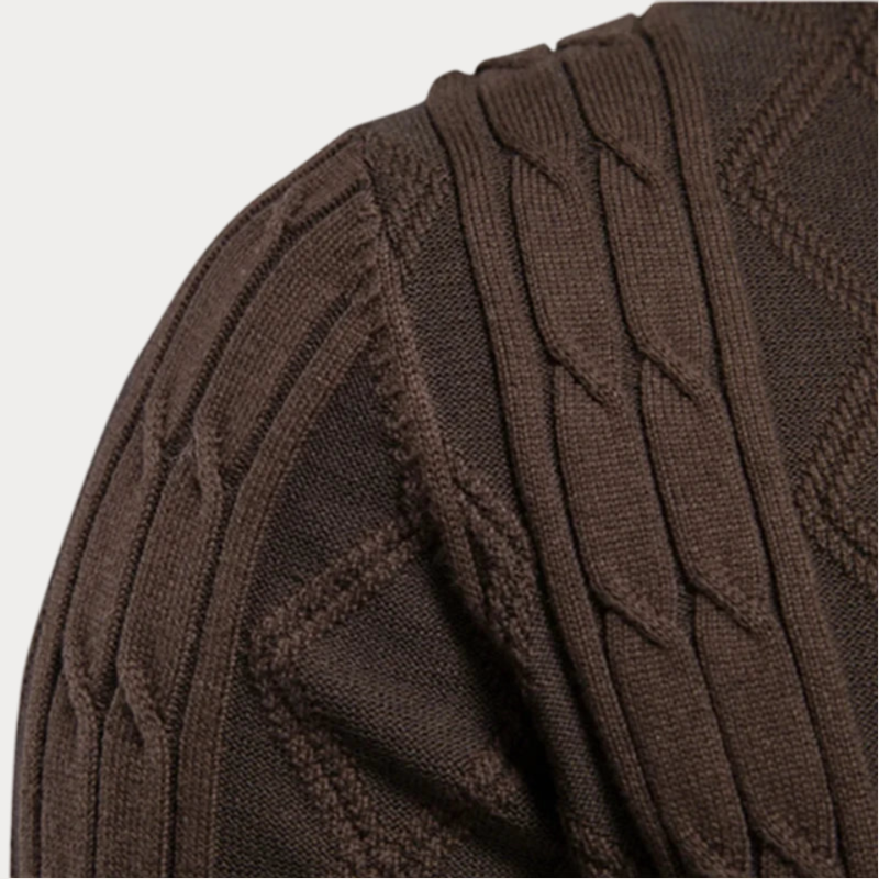 Cardigan Classique En Tricot Pour Homme | Boutonné
