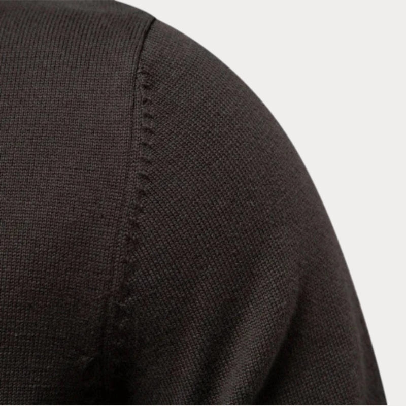 Cardigan Classique En Tricot Ouvert Sur Le Devant Pour Homme | Col Châle