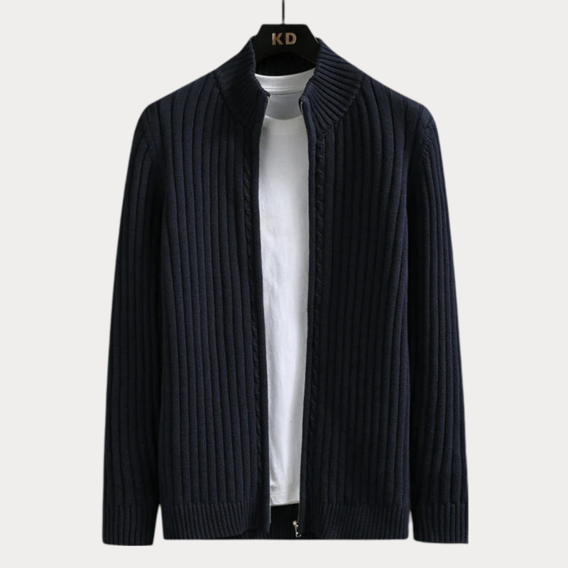 Pull Décontracté À Manches Longues Pour Homme | Col Montant