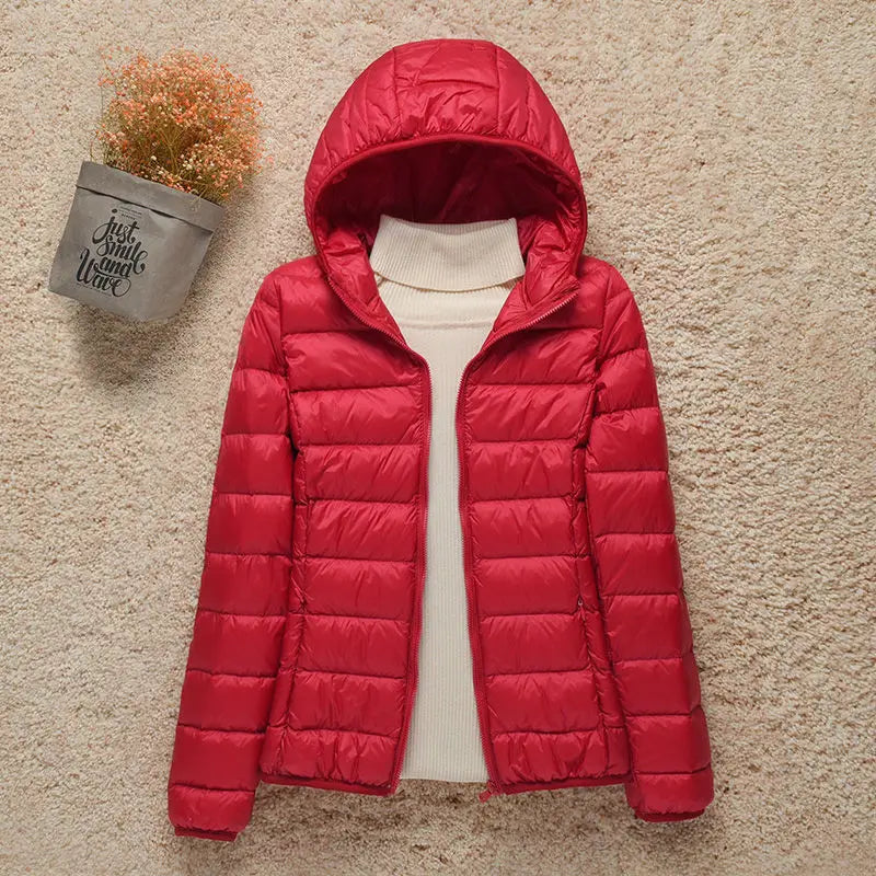 Doudoune D'hiver Stylée À Capuche | Hiver
