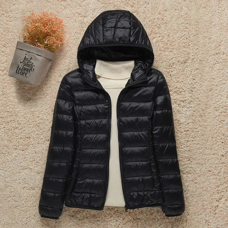 Doudoune D'hiver Stylée À Capuche | Hiver
