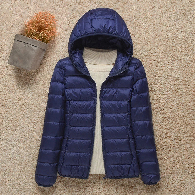 Doudoune D'hiver Stylée À Capuche | Hiver