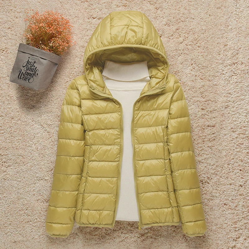 Doudoune D'hiver Stylée À Capuche | Hiver