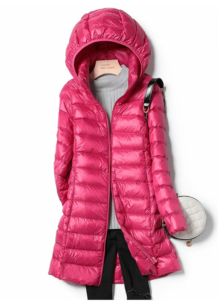 Doudoune À Capuche Amovible Pour Femme | Automne