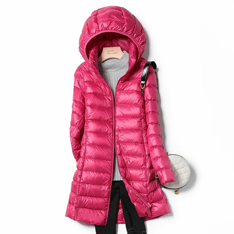 Doudoune À Capuche Amovible Pour Femme | Automne