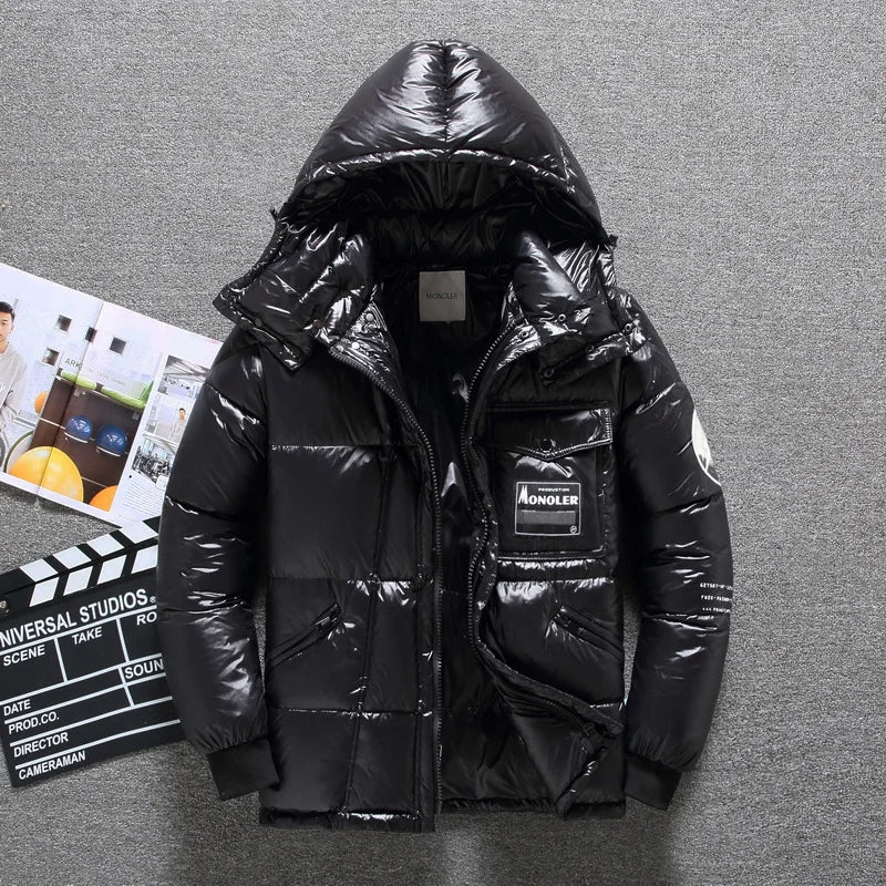 Doudoune D’Hiver Pour Homme Avec Capuche | Manche Longue