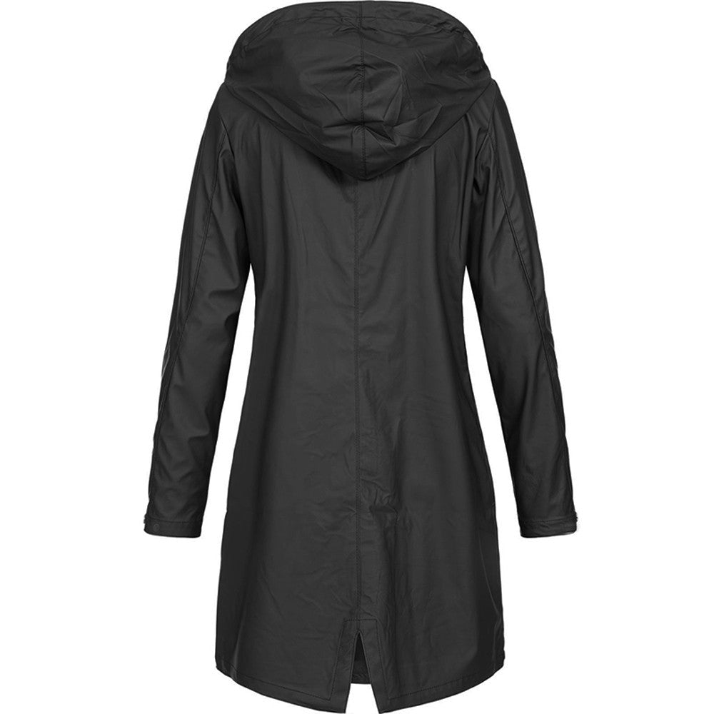 Veste De Pluie Stylée Pour Femmes | Longue