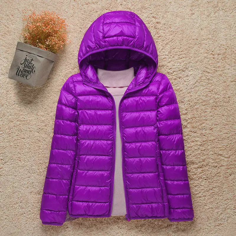 Doudoune D'hiver Stylée À Capuche | Hiver