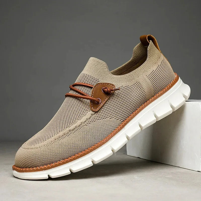 Mocassins Décontractés En Tricot Pour Homme | À Enfiler