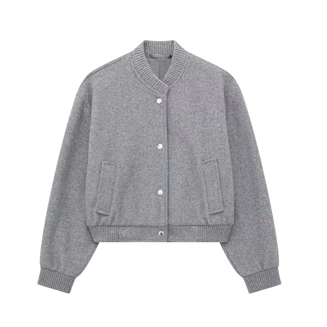 Veste Bomber Courte Et Stylé Pour Femme | Chaude