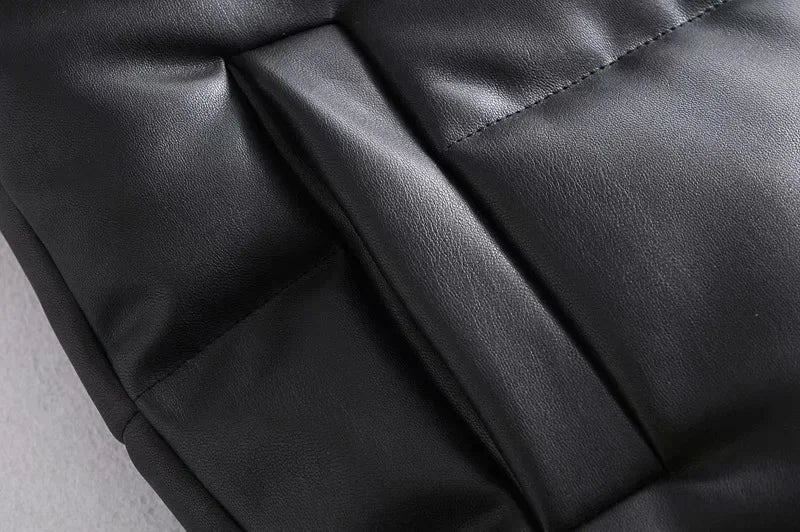 Gilet Sans Manches Moderne Avec Poche Pour Femme | Court