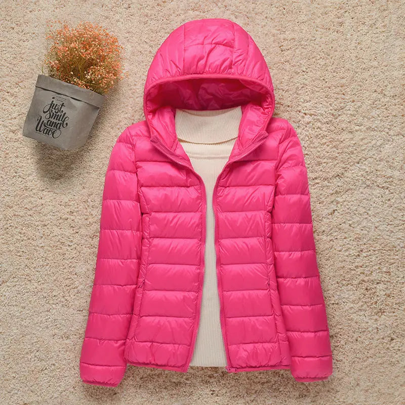 Doudoune D'hiver Stylée À Capuche | Hiver