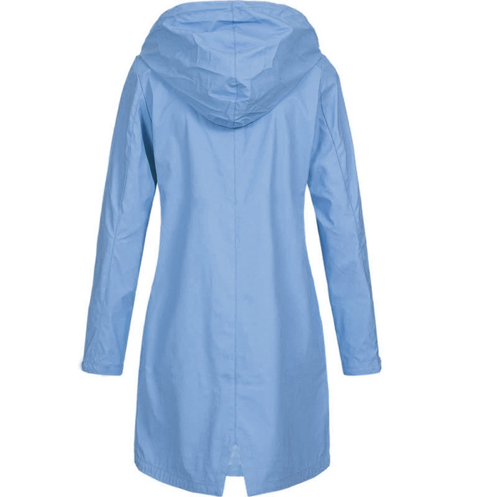 Veste De Pluie Stylée Pour Femmes | Longue