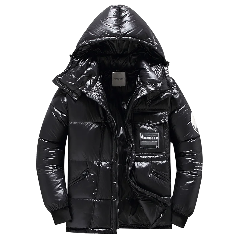 Doudoune D’Hiver Pour Homme Avec Capuche | Manche Longue