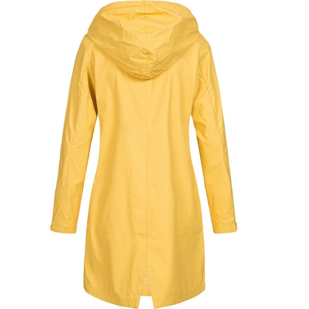 Veste De Pluie Stylée Pour Femmes | Longue