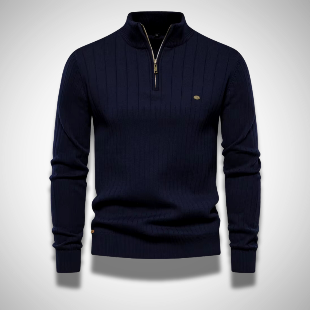 Pull À Manches Longues Et Col Montant Pour Homme | Hiver