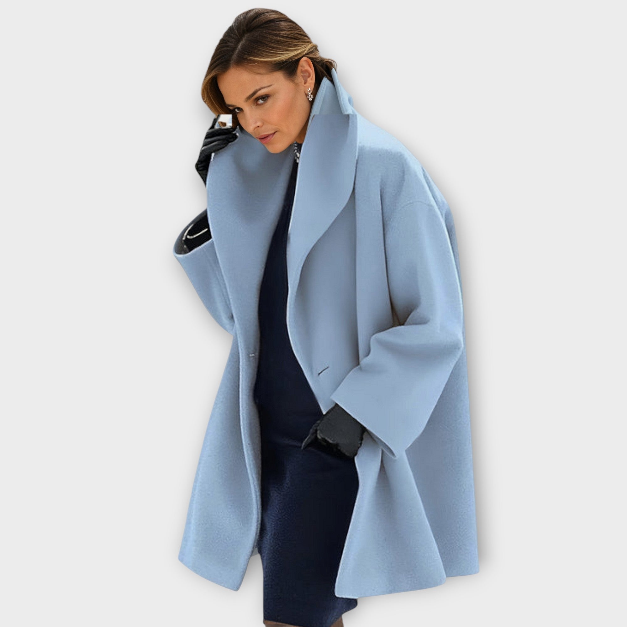 Manteau D'hiver Oversize Pour Femme | Manches Longues