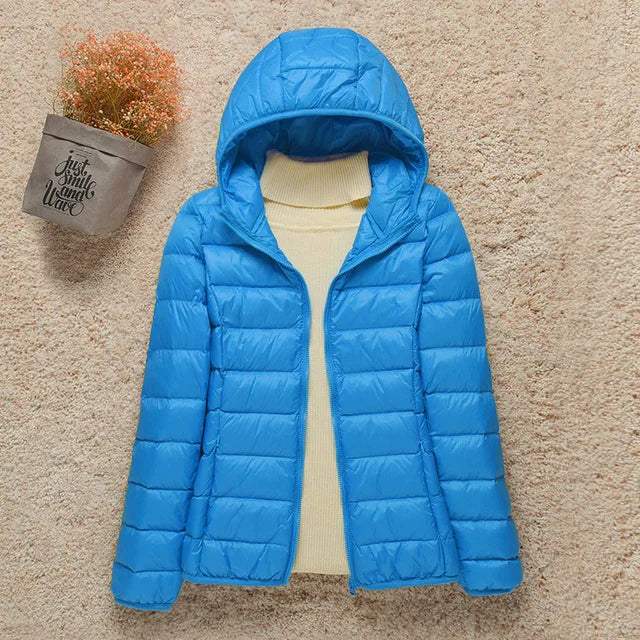 Doudoune D'hiver Stylée À Capuche | Hiver