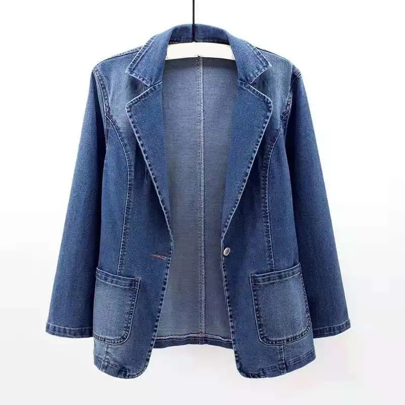 Blazer En Jean Pour Femme | Avec Poche