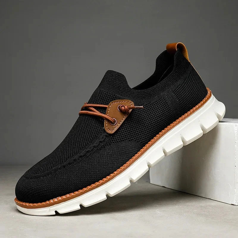 Mocassins Décontractés En Tricot Pour Homme | À Enfiler