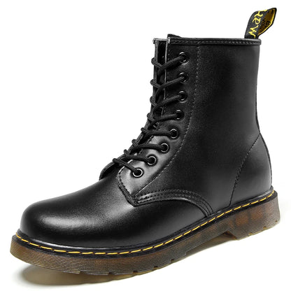 Bottes Décontractées En Cuir Pour Femme | À Lacets
